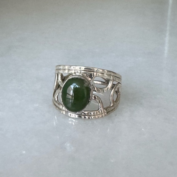 NWOT Sundance Beneath the Vines Ring Chrome Chalcedony Sterling Silver